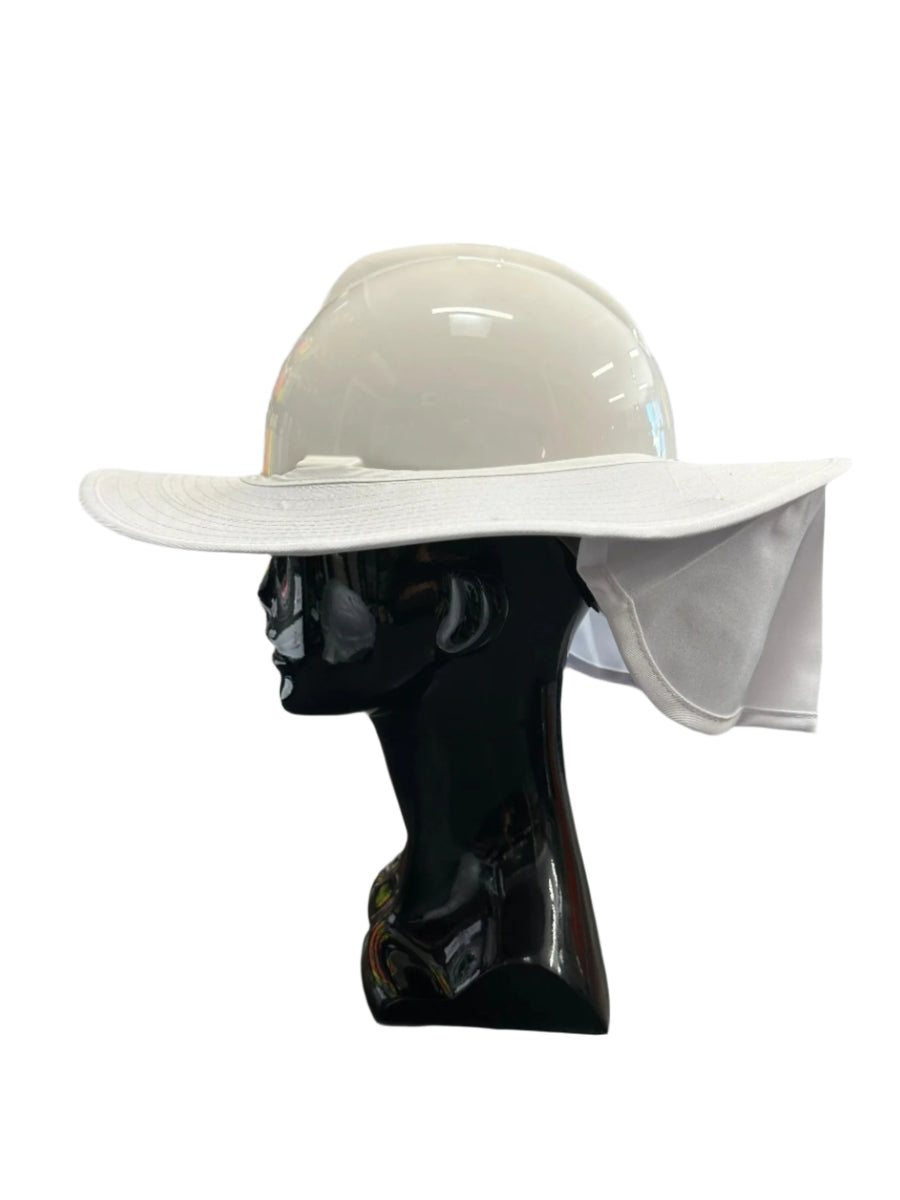 Hard Hat Neck Sun Shade Fire Retardant(Orange) – Kiwi Workgear