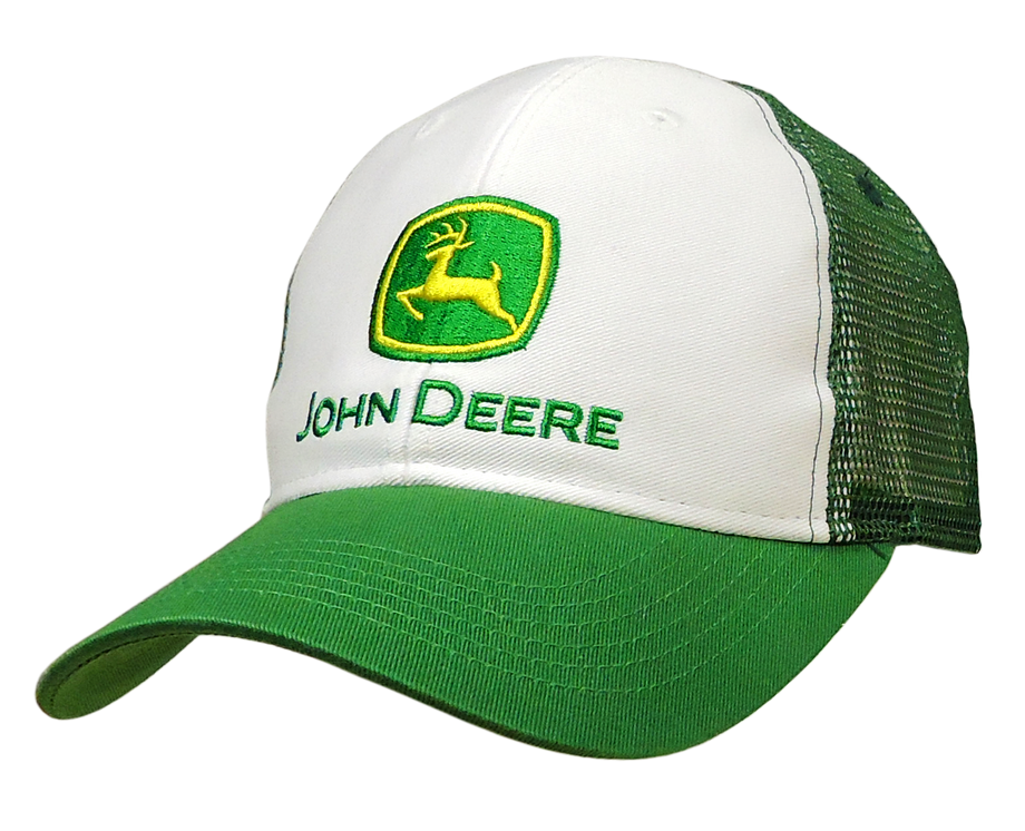 Buy John Deere Embroidered Logo Mesh Back Baseball Hat - One-Size - Men's - Yellow At - View #4