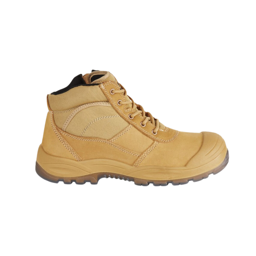 Hard Yakka Legend Zip Sided Work Boots Hard Yakka Utility Lace Up