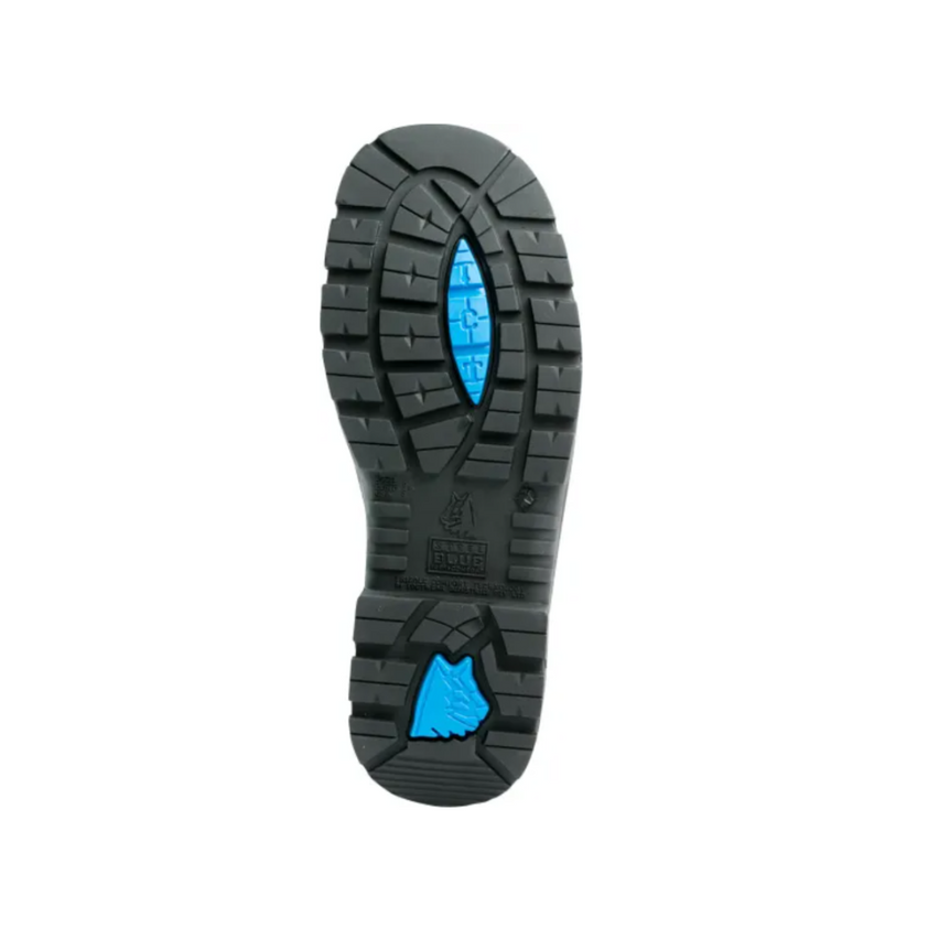 Steel Blue Argyle Zip Side, Bump Cap Safety Boot, 332152 – Safety Wear