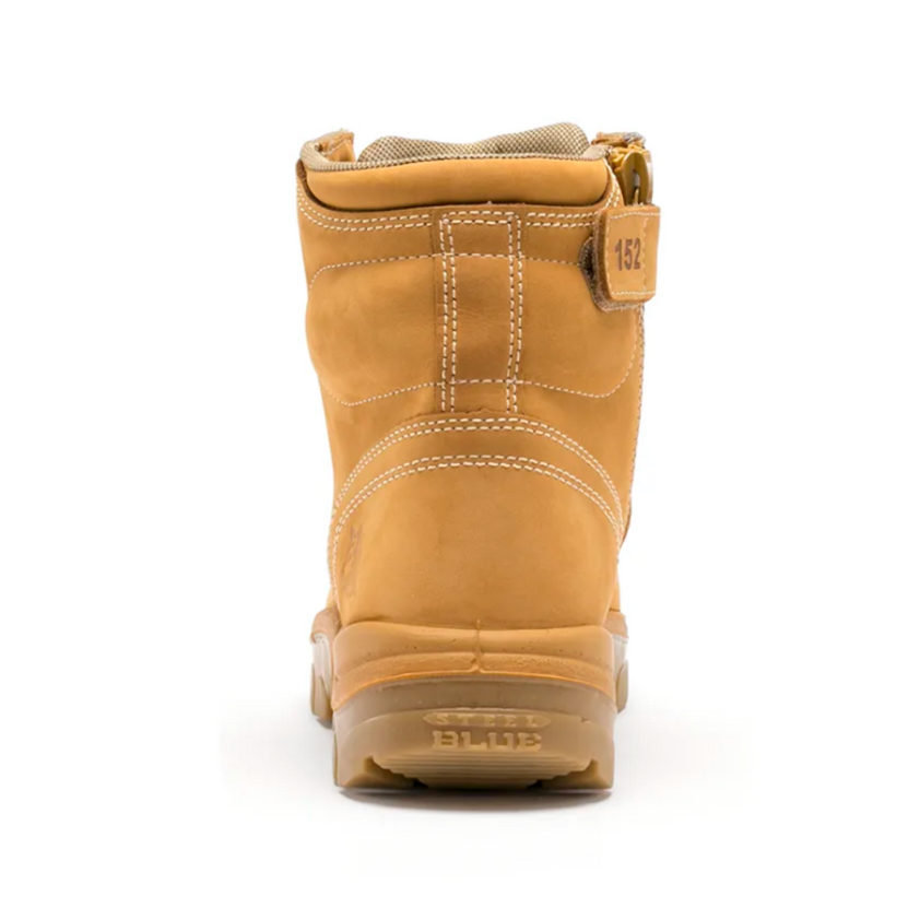 Steel Blue Argyle Zip Side, Bump Cap Safety Boot, 332152 – Safety Wear