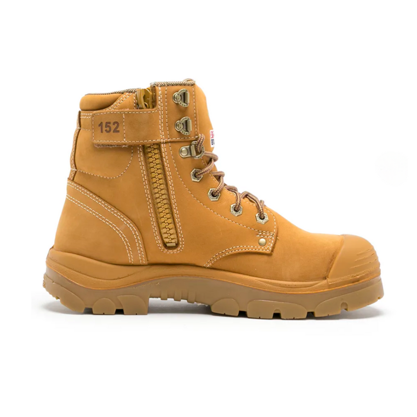 Steel Blue Argyle Zip Side, Bump Cap Safety Boot, 332152 – Safety Wear