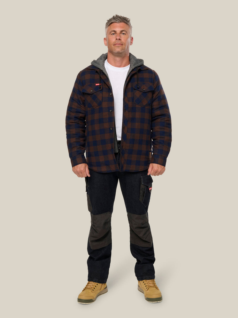 Hard Yakka Quilted Flannel Shacket Jacket Y06690 – Safety Wear