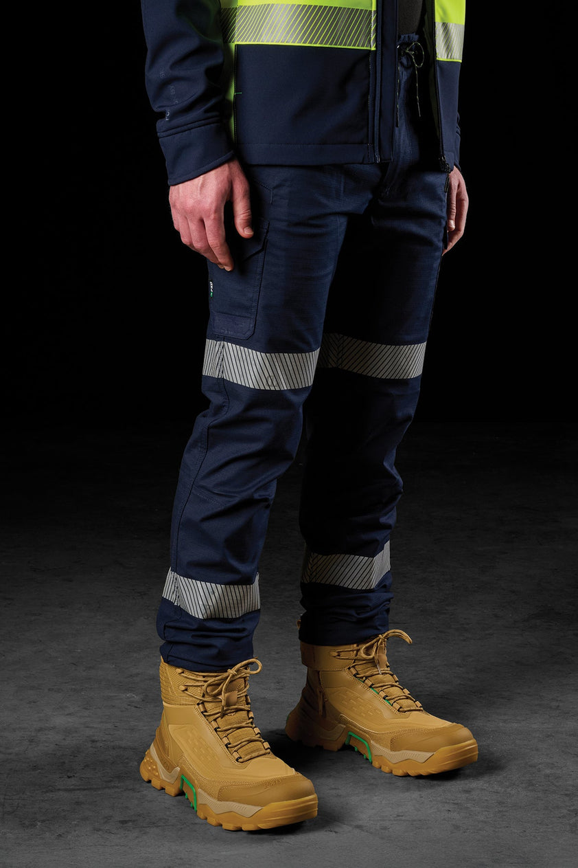FXD WP-12T Reflective Tape Elastic Drawstring Waist Stretch Ripstop Wo ...