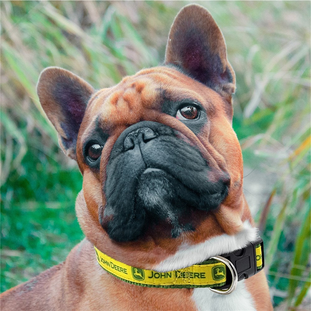 John Deere Satin Pet Collar