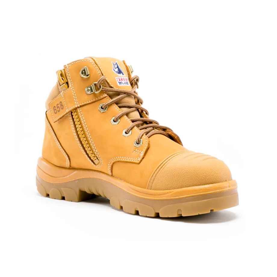 Steel cap safety boots shop