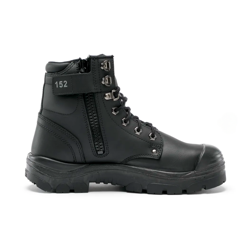 Steel Blue Argyle Zip Side, Bump Cap Safety Boot, 332152 – Safety Wear