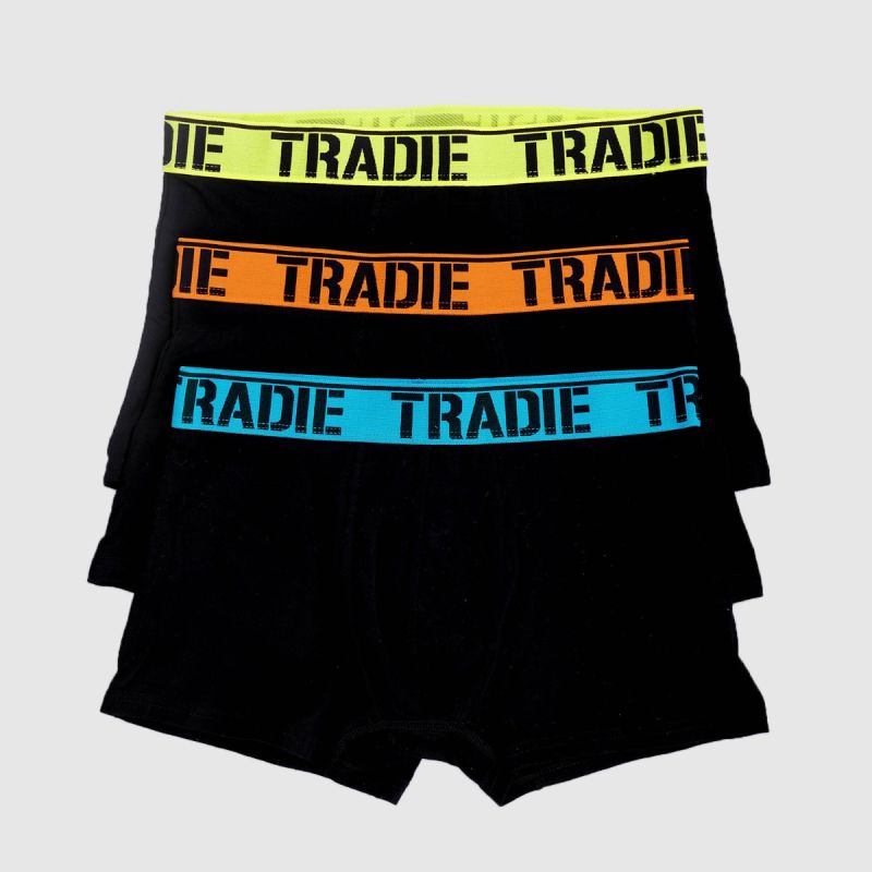 TRADIE FITTED TRUNKS - 3 PACK – Safety Wear
