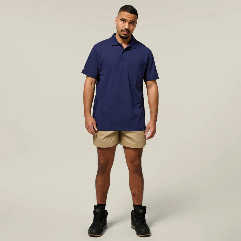 Hard Yakka Relaxed Fit Cotton Drill Short with Metal Side