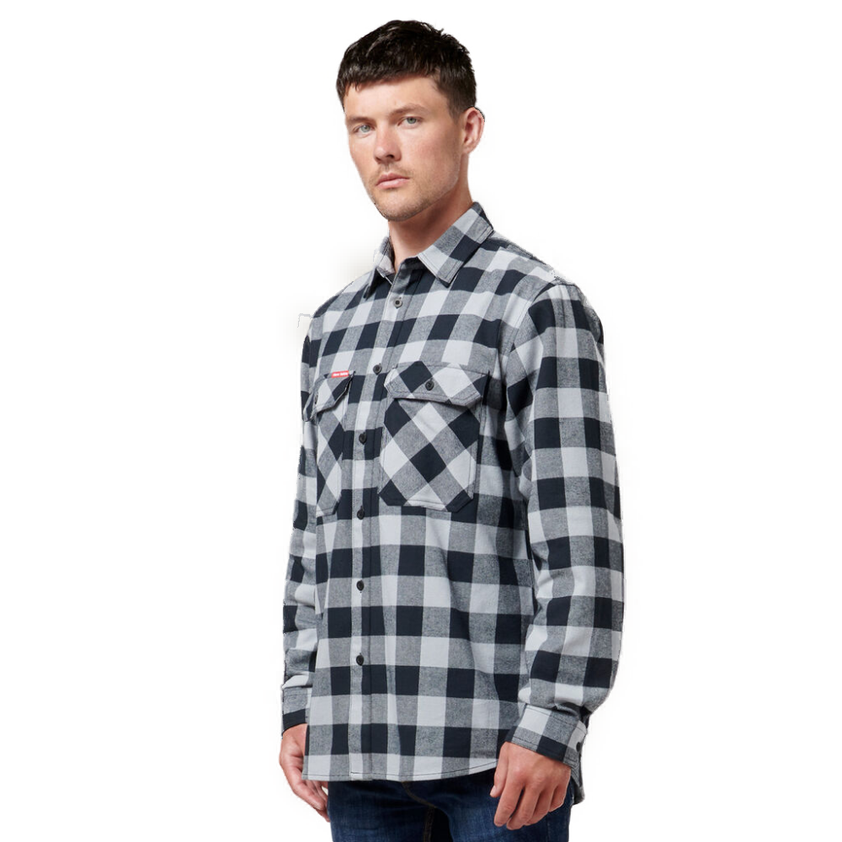 Hard Yakka Long Sleeve Check Flannel Shirt  Y07295
