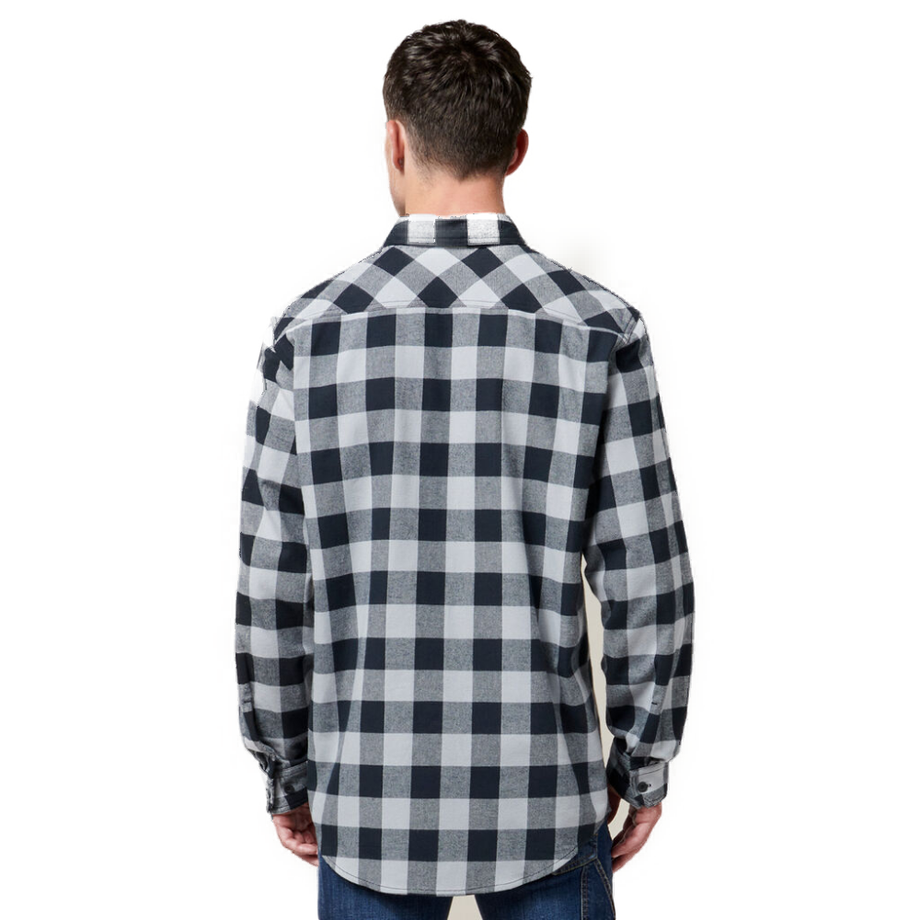 Hard Yakka Long Sleeve Check Flannel Work Shirt, Y07295 Hard Yakka Long Sleeve Check Flannel Work Shirt, Y07295