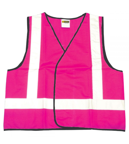 Neon pink on sale safety vest